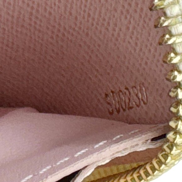 Louis Vuitton  Damier Azur Zippy Wallet Rose Ballerine - Picture 12 of 12